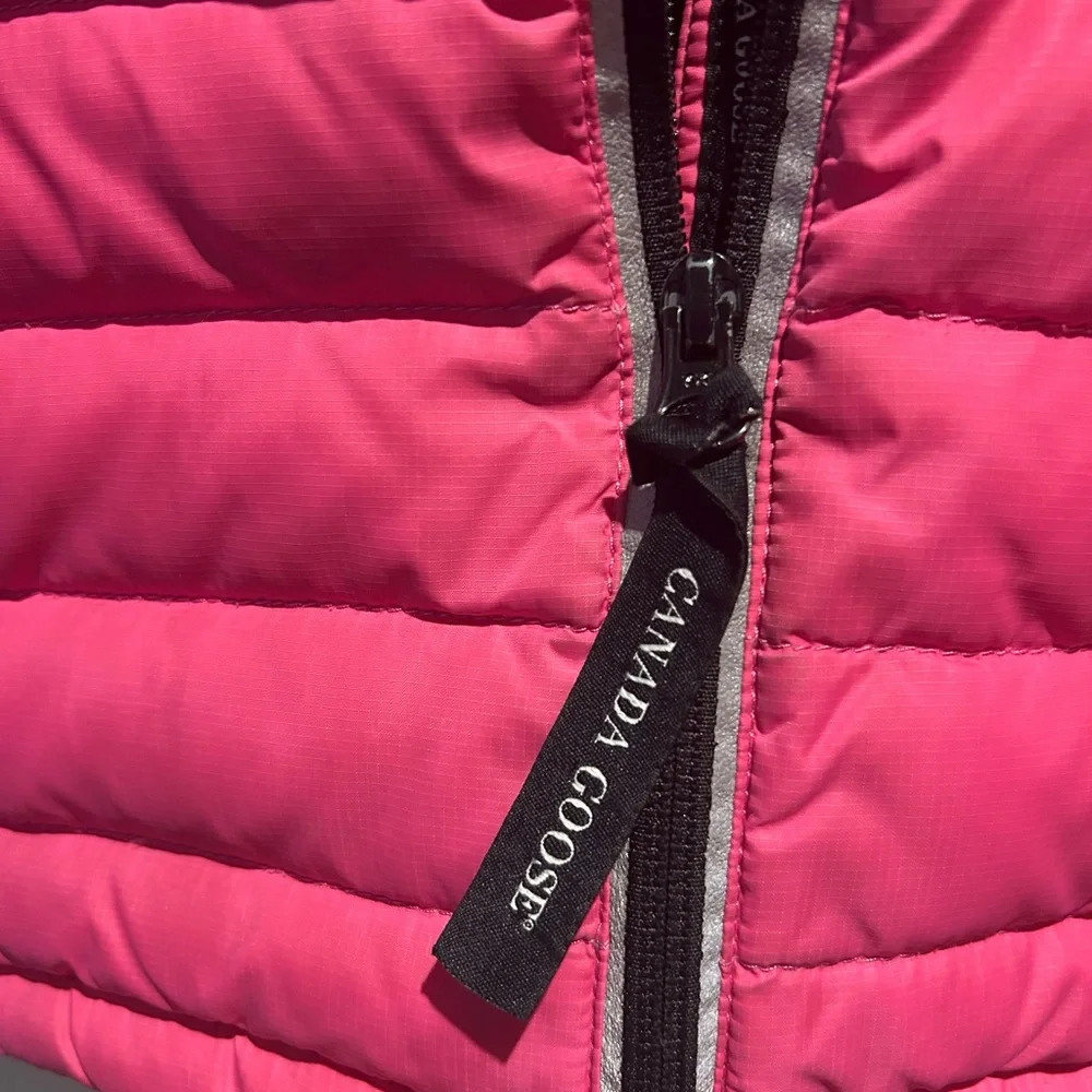 Canada Goose Girls Light Jacket Pink XS Sz 6 - Picture 3 of 6